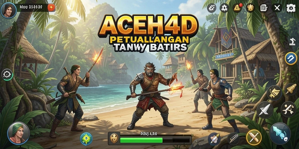 Gameplay <strong>ACEH4D</strong> yang menegangkan dan penuh petualangan.