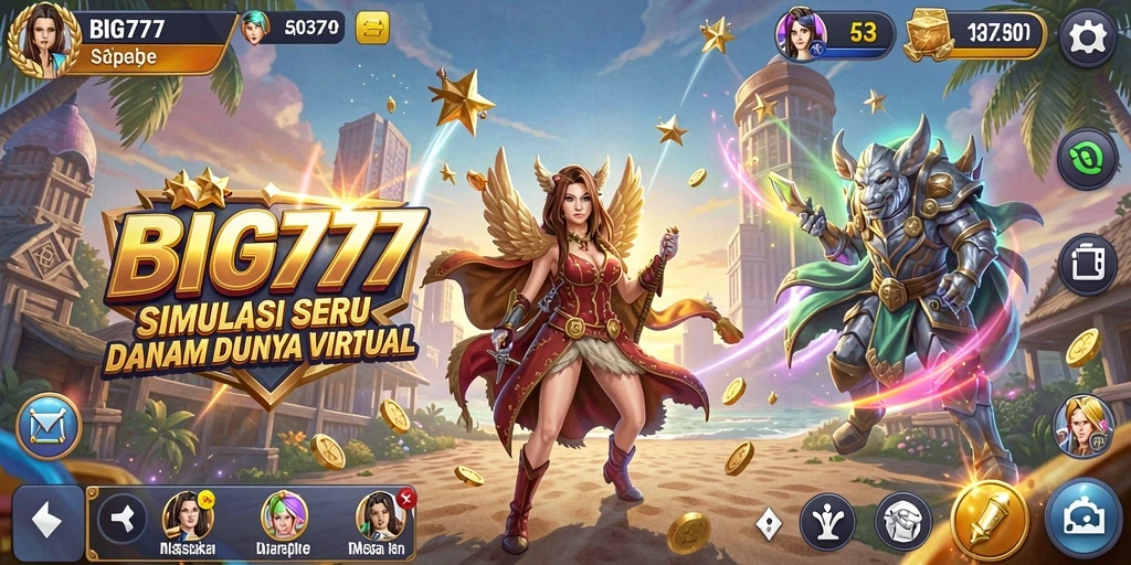 Gameplay aktif di dunia simulasi BIG777 yang seru dan menarik.