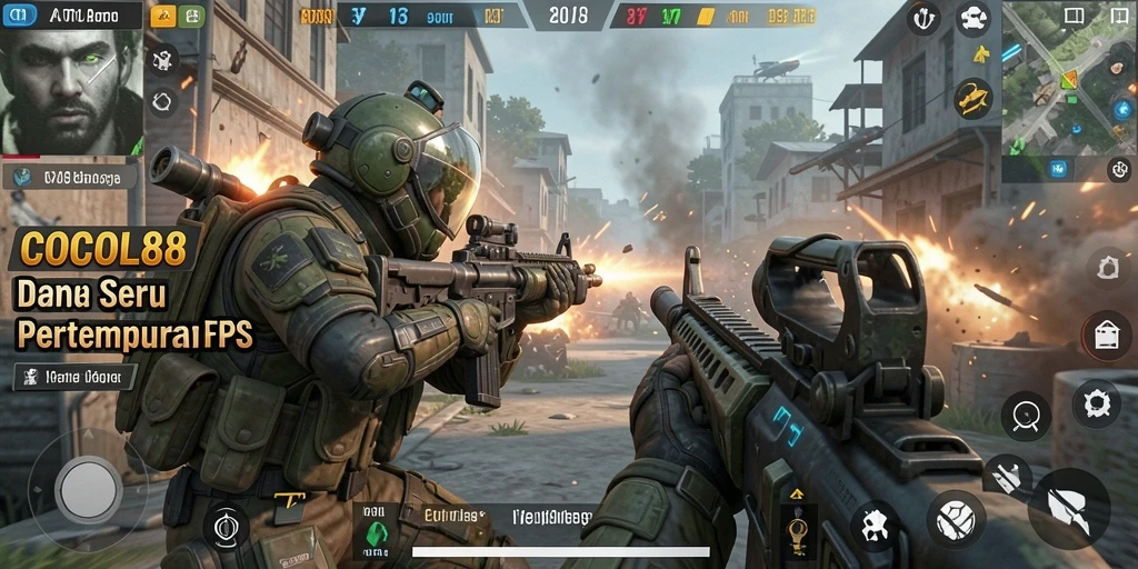Gameplay seru di COCOL88 dengan aksi tembak menembak yang mendebarkan.