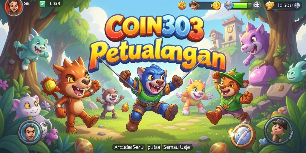 Tampilan menarik dari gameplay COIN303 yang seru dan menantang.