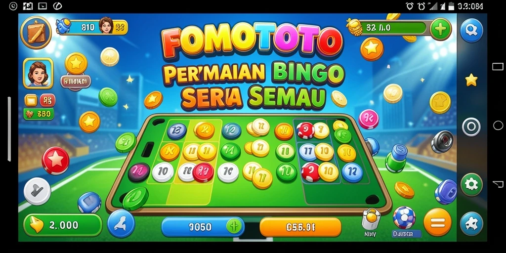 Gameplay seru dan interaktif dalam FOMOTOTO Bingo.