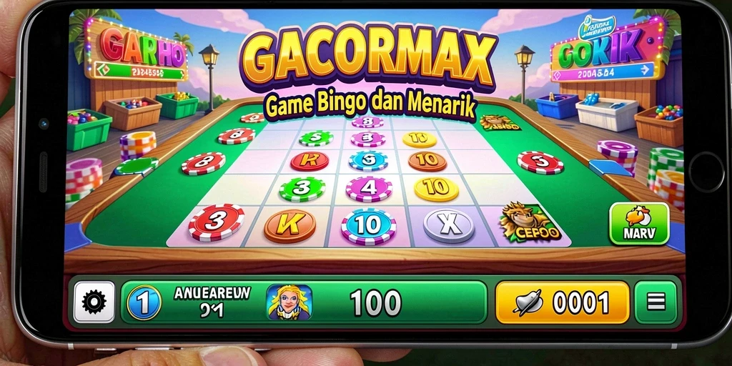 Tampilan gameplay seru di GACORMAX dengan pemain bersaing.