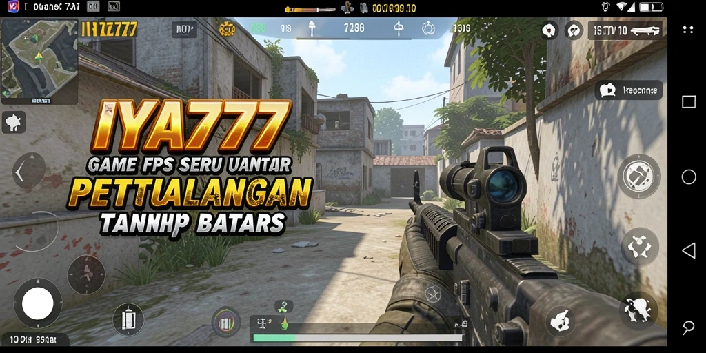 Tangkapan layar menampilkan aksinya di medan perang IYA777 dengan gameplay FPS yang intens.