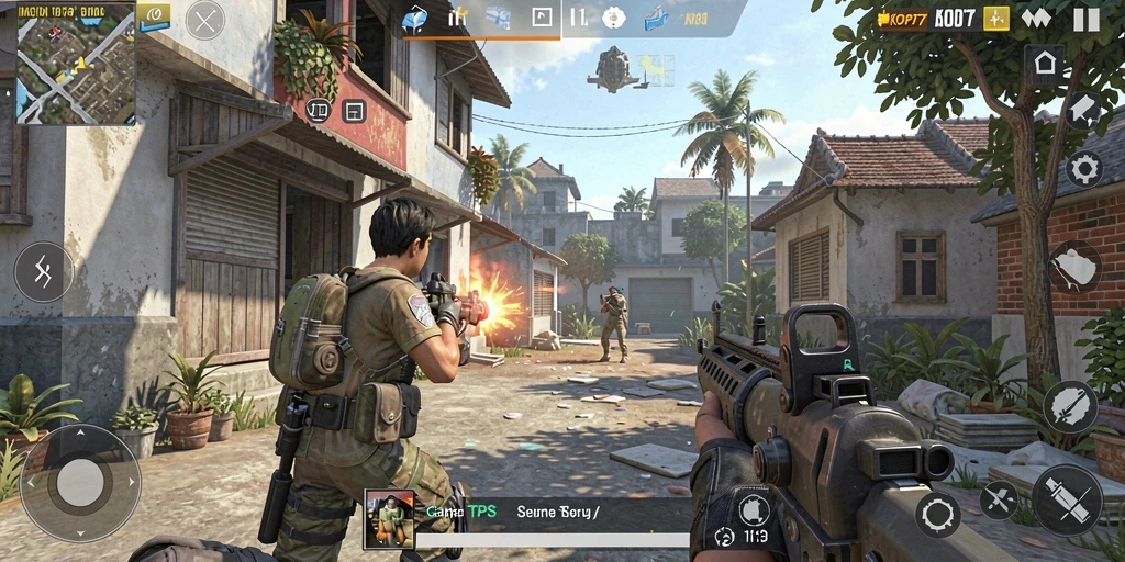 Tampilan gameplay KOPI77 dengan aksi mendebarkan.