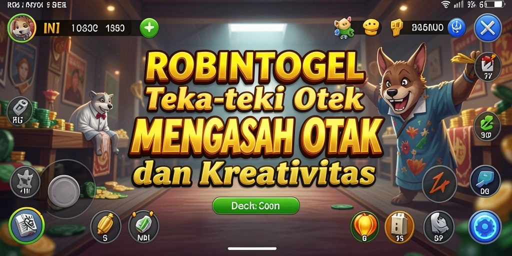 Tampilan gameplay ROBINTOGEL yang menarik dan penuh tantangan.