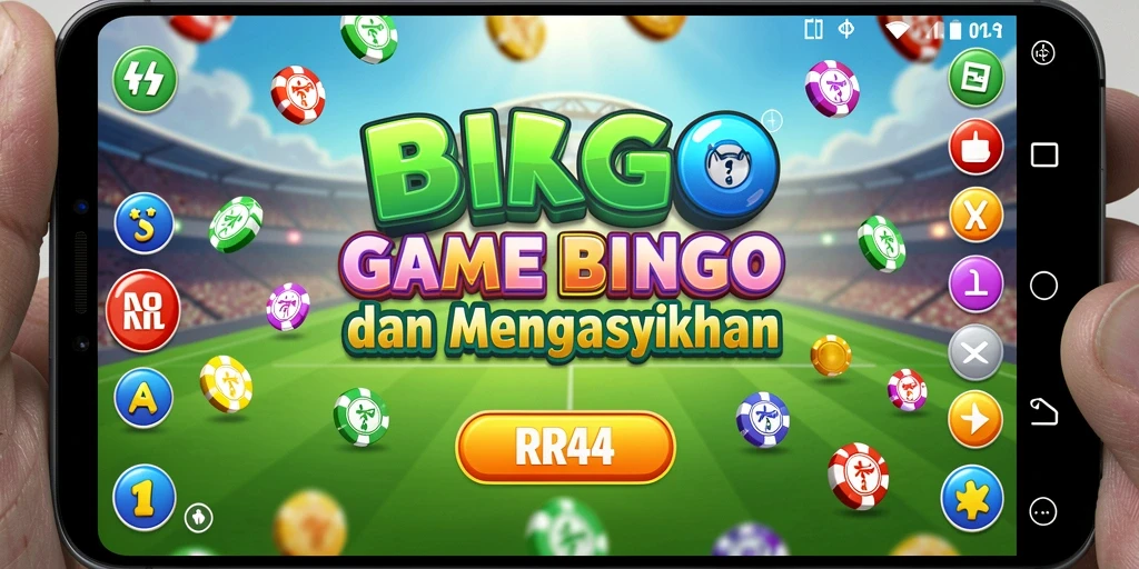 Tampilan screenshot gameplay Bingo yang mengasyikkan dari RR44.