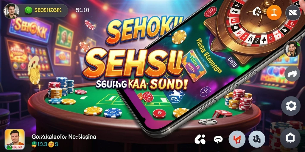 Tampilan menarik dari gameplay Kasino di SEHOKI.