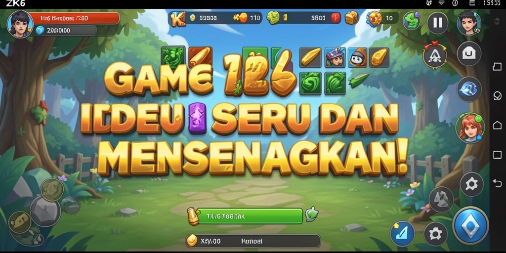 Screenshot gameplay ZK6 dengan tampilan menarik dan gameplay yang mengasyikkan.